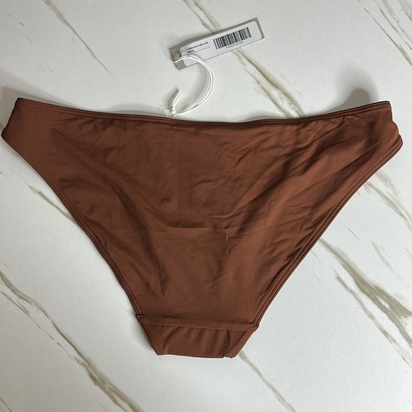 Everlane The Bikini Bottom in Brown/Rosewood NWT SIZE Medium SOLD OUT ONLINE - Picture 5 of 9